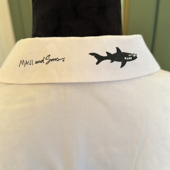 ZARA BASIC MAUI & SONS GRAPHIC SHORT SLEEVE SHIRT Size S - Picture 5 of 9